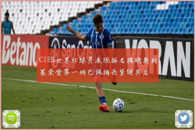 CIES世界杯球员表现排名揭晓奥利塞荣登第一姆巴佩梅西紧随其后